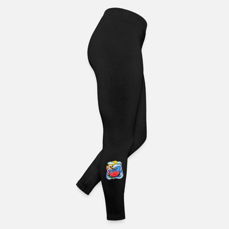 Baleine pastèque Legging en jersey Femme
