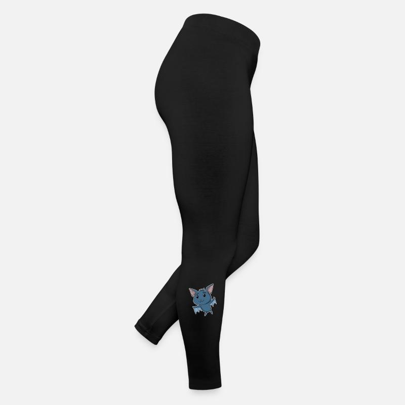 Chauve-souris Legging en jersey Femme