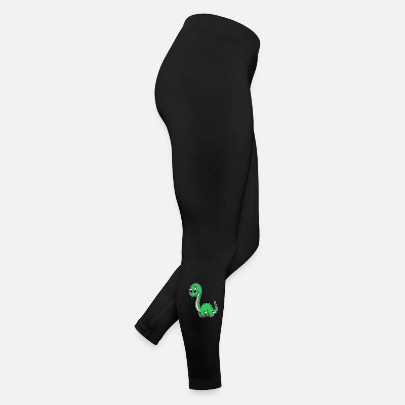 Dino vert Legging en jersey Femme