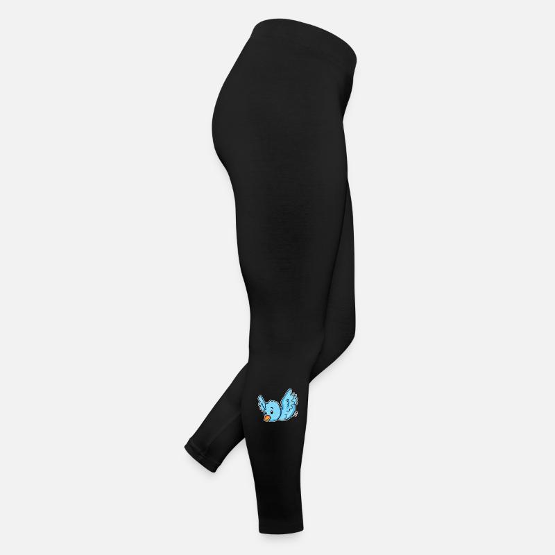 Un oiseau bleu Legging en jersey Femme