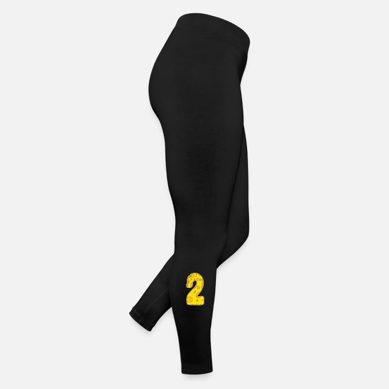 Number 2 - Two - Second Women’s Jersey Leggings