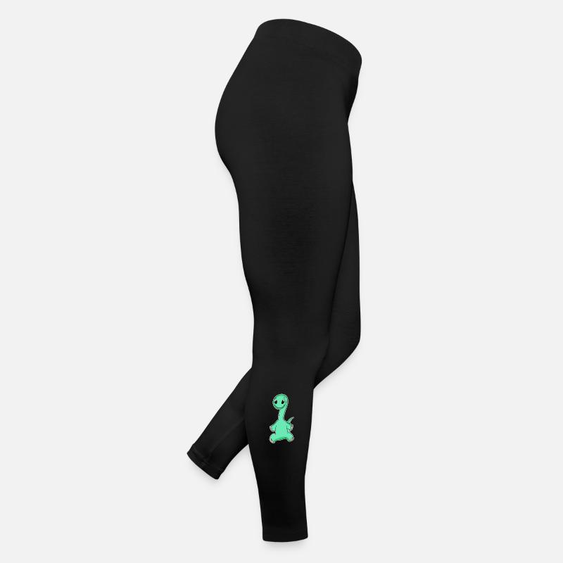 Dino Motif Dinosaur Women’s Jersey Leggings