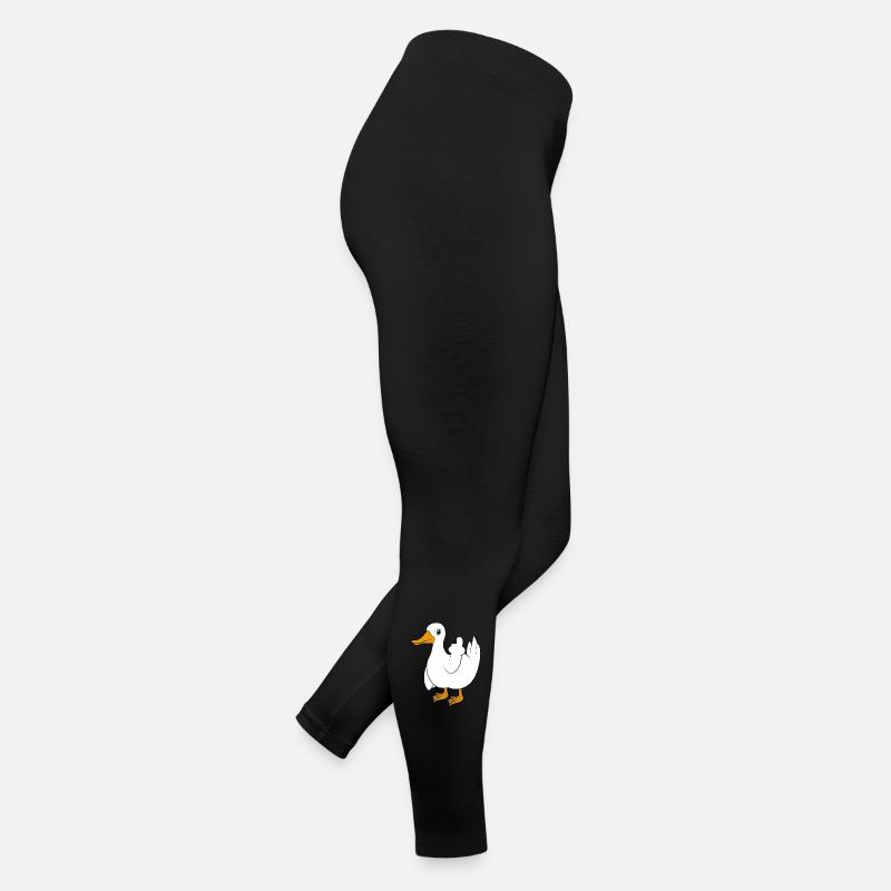 Funny Duck Evil Duck Duck You Women’s Jersey Leggings