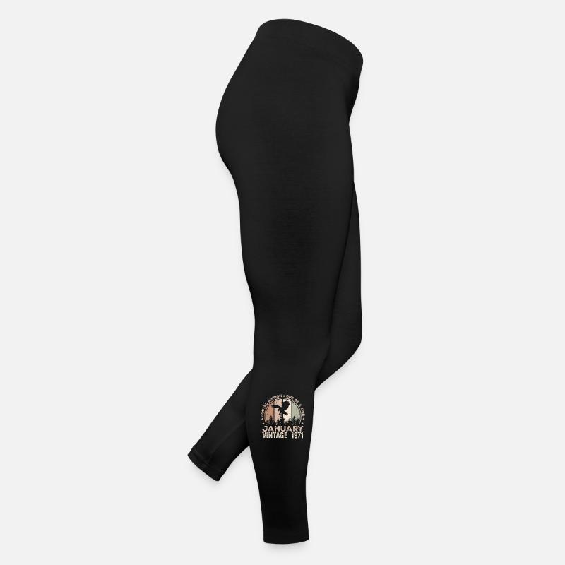 Incomparable depuis janvier 1971 53 Anniversaire Legging en jersey Femme