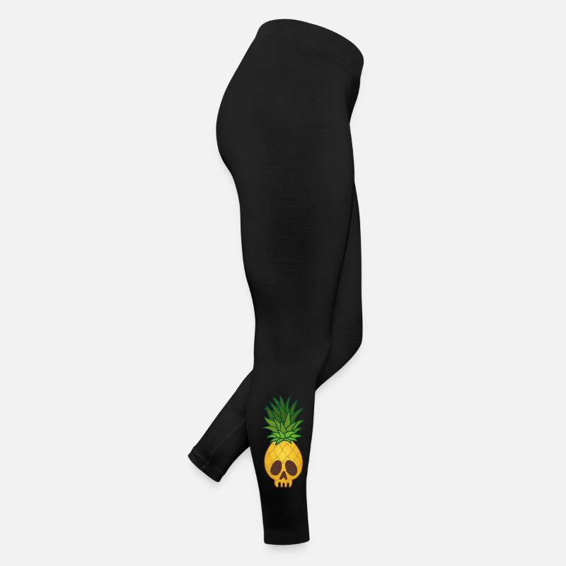 Ananasschädel Frauen Jersey Leggings