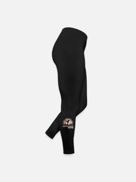Incomparable depuis septembre 1970 54 Anniversaire - Legging en jersey Femme - noir - Droite