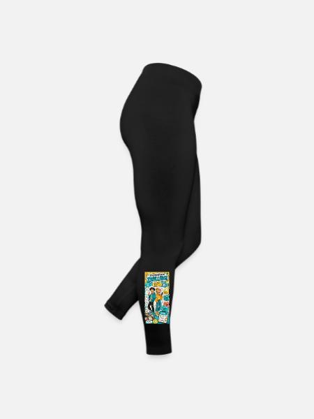 Sternzeichen Zwillinge - Zwei Ideen, sieben Pläne - Frauen Jersey Leggings - Schwarz - Rechts