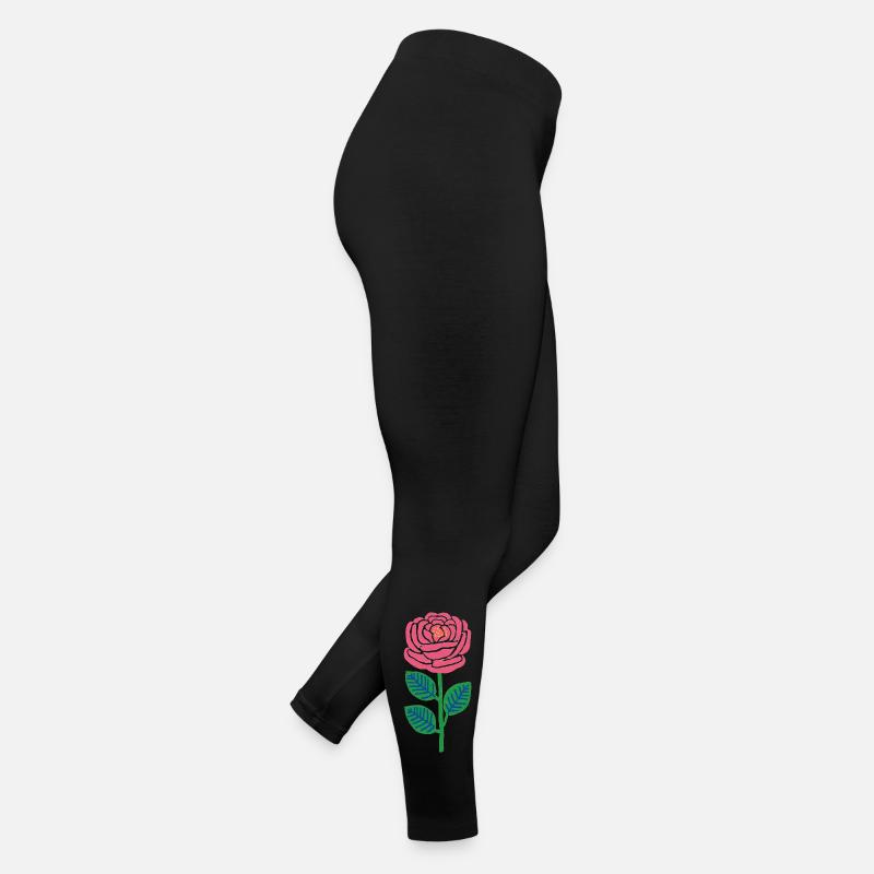 Pink Rose Pop Style Legging en jersey Femme