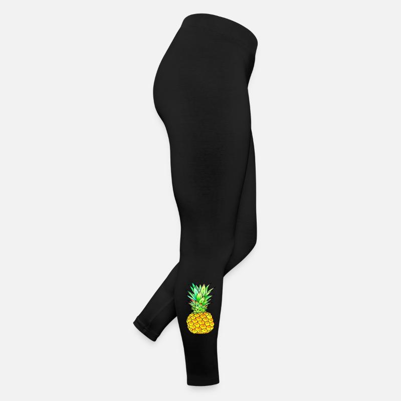 Ananas farbenfroh Frauen Jersey Leggings