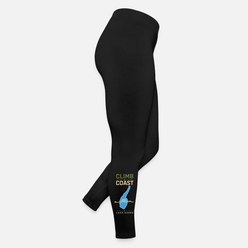 Lake Garda Cycling Vacation Climb and Coast Souven Frauen Jersey Leggings