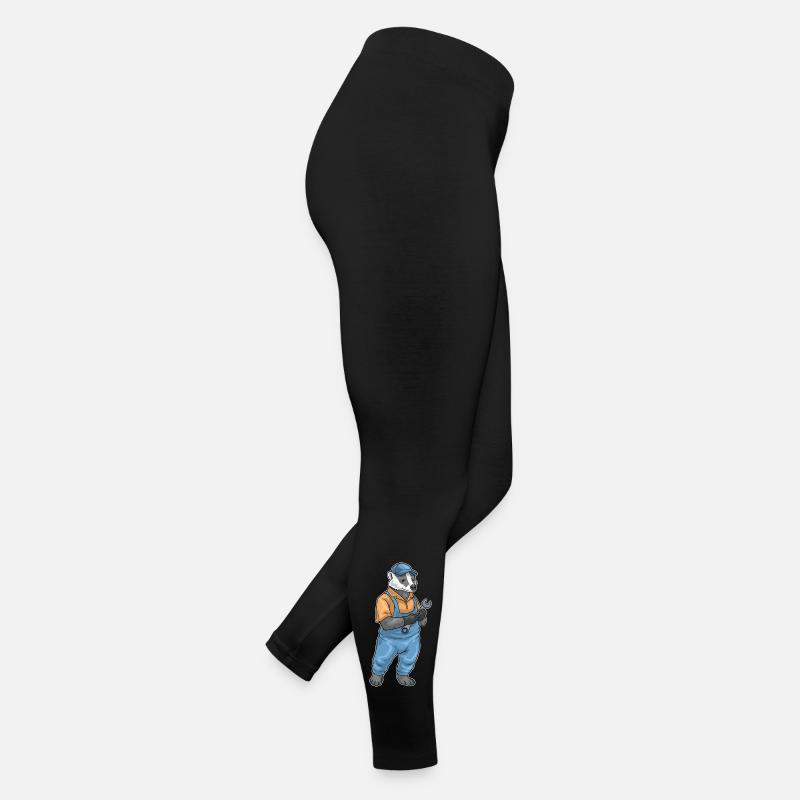 Badger Mechanic Wrench Workshop Women’s Jersey Leggings