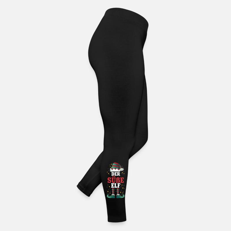 Noël L’Elfe Sucré Legging en jersey Femme