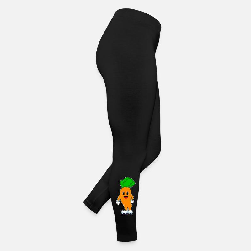 Carrot Roller Skating Roller Skates Legging en jersey Femme