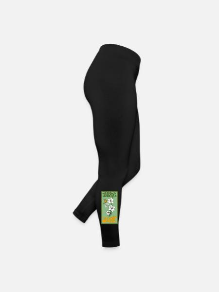 Nature - Women’s Jersey Leggings - black - Right