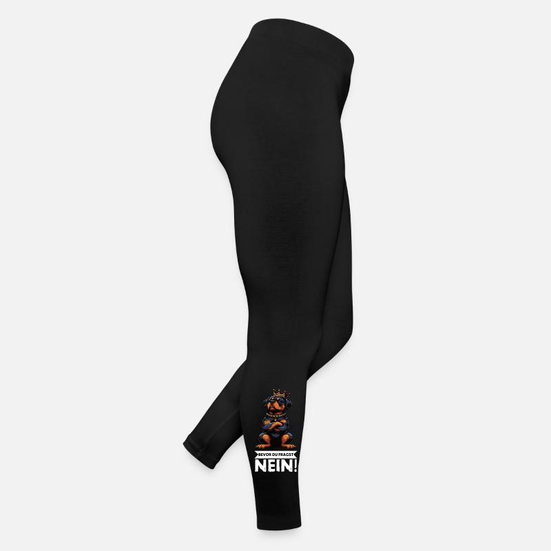 Before you ask No Rottweiler Rottweiler owner Women’s Jersey Leggings