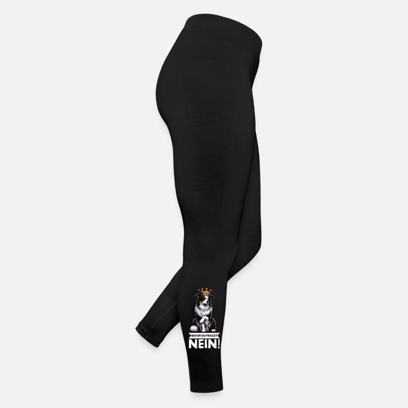 Avant que vous ne demandiez : Berger australien Aussie Aussie Legging en jersey Femme