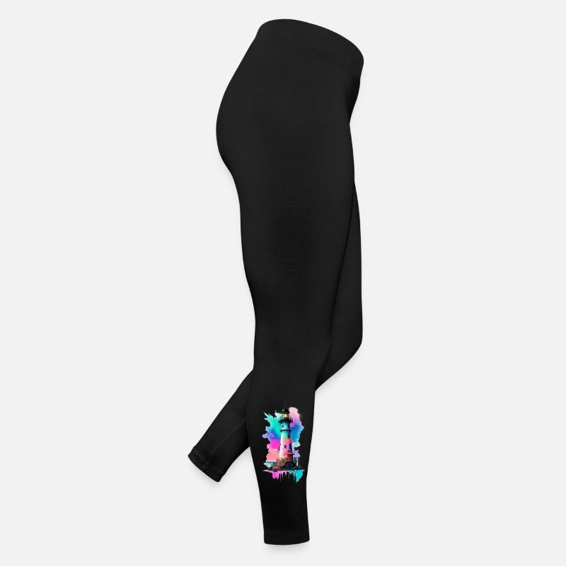 Leuchtturm Frauen Jersey Leggings