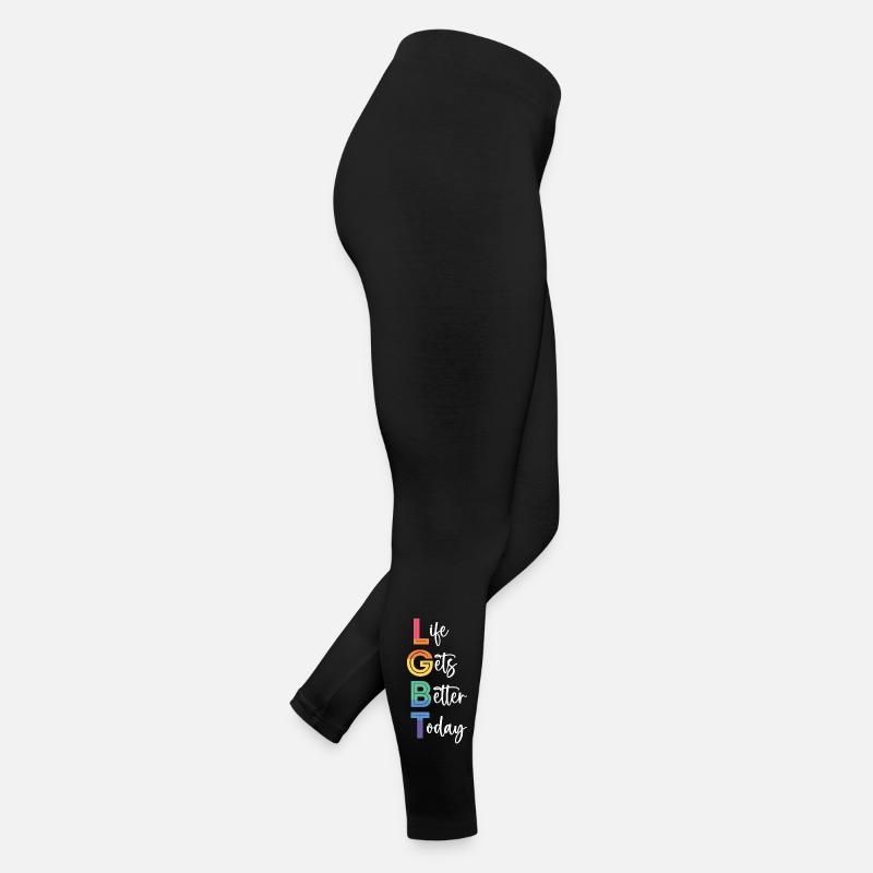 LGBT Pride Month - Das Leben wird heute besser Frauen Jersey Leggings