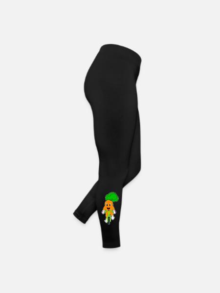 Vélo carotte - Legging en jersey Femme - noir - Droite
