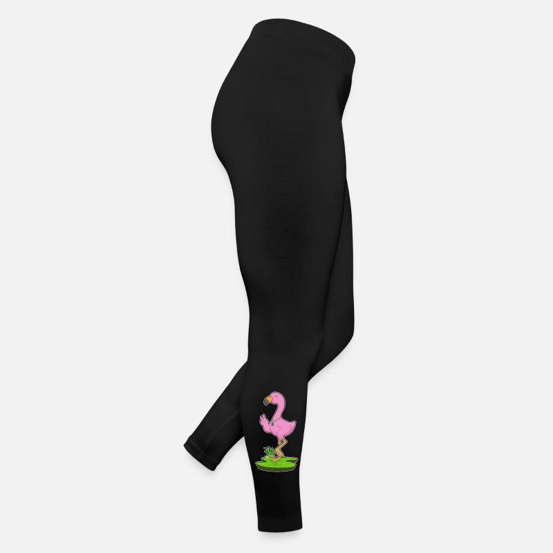 Flamingo Necklace Women’s Jersey Leggings
