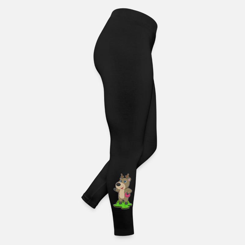 Boule de bowling de cerf Legging en jersey Femme