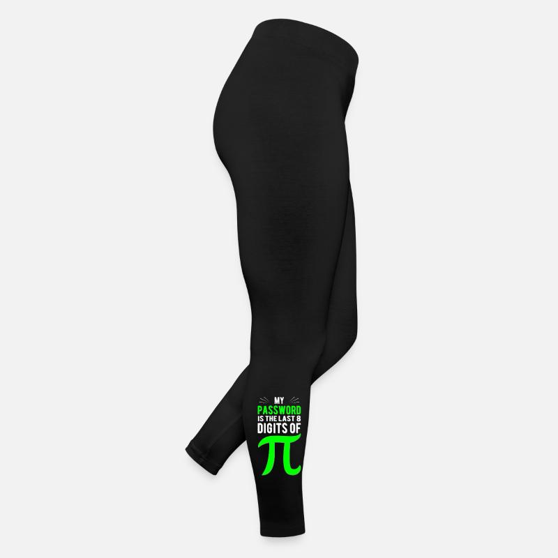 Passwort ist Pi Ziffern Frauen Jersey Leggings
