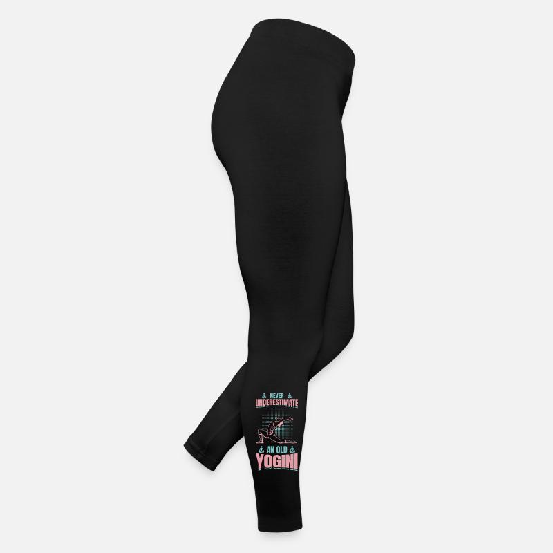 Yoga Großmutter Frauen Jersey Leggings