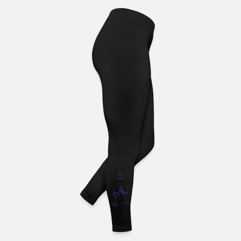 vous. Je. vin. Legging en jersey Femme