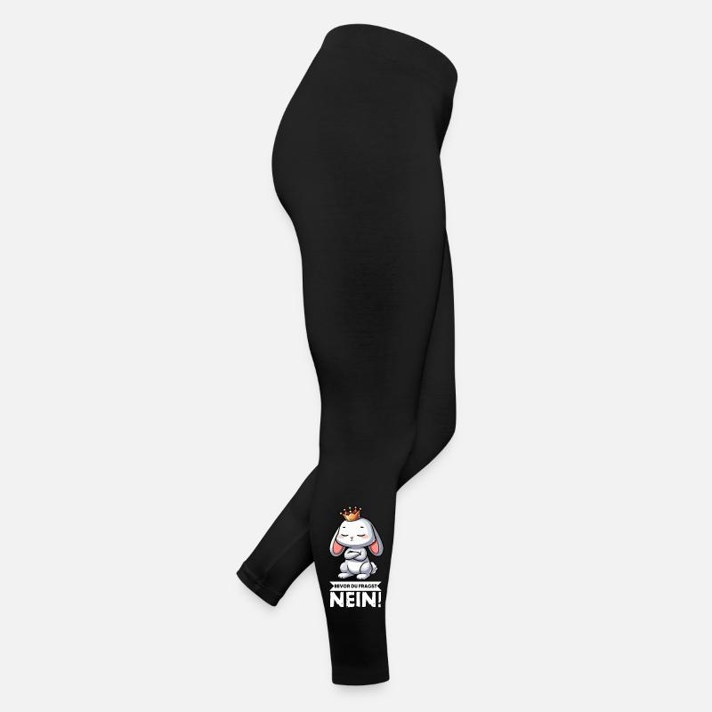 Avant que vous ne demandiez : non, lapin, lapin, lapin, lapin Legging en jersey Femme