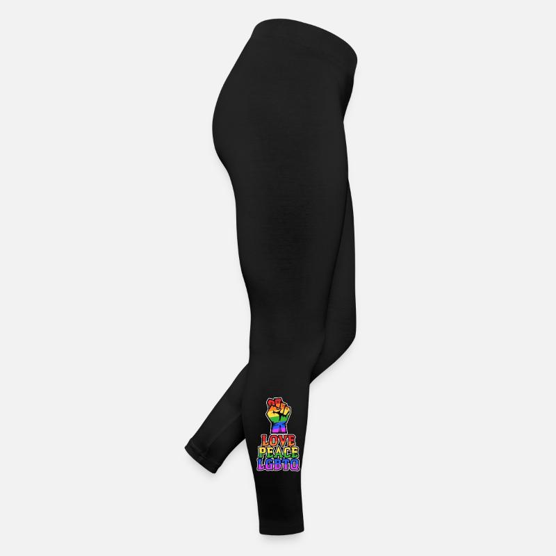 Déclaration d’amour LGBT Human Rights Pride Bisexuel Legging en jersey Femme