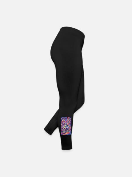 Conception panoramique de Belgrade, Serbie - Legging en jersey Femme - noir - Droite