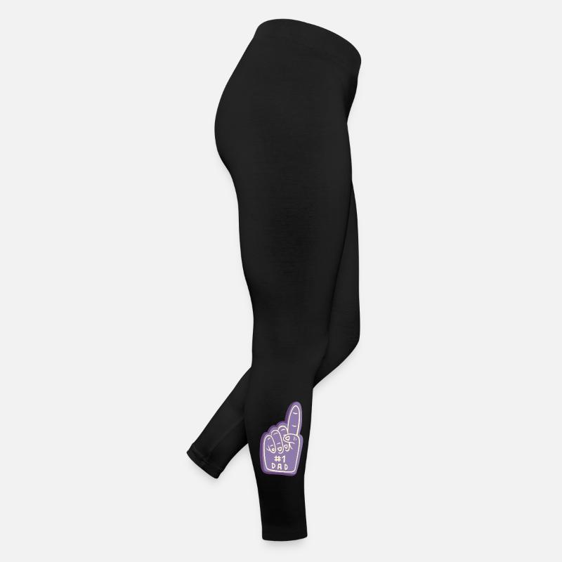 #1 Papa basé sur le design Legging en jersey Femme