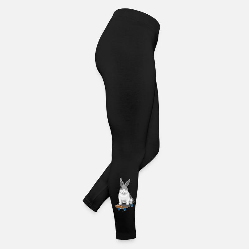 Rabbit Skater Skateboard Legging en jersey Femme