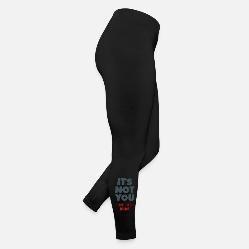 Je déteste les gens Legging en jersey Femme