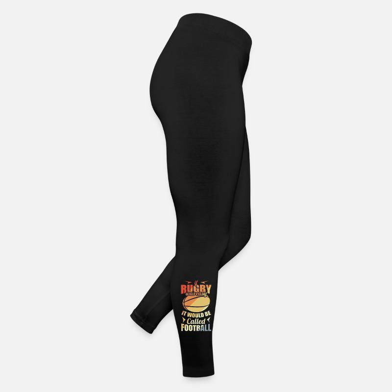 Rugby player joke Women’s Jersey Leggings