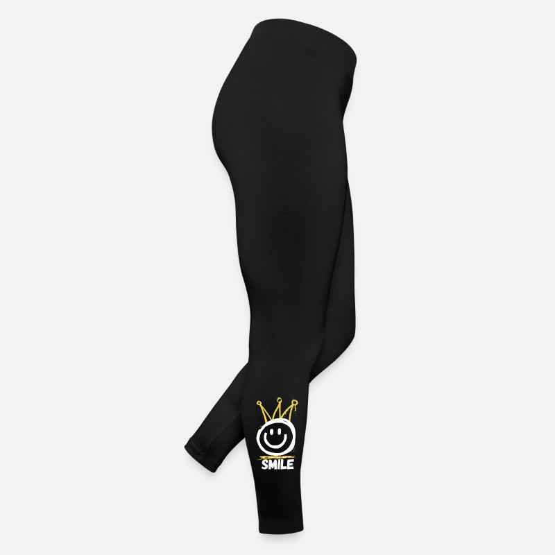Graffiti de sourire Legging en jersey Femme