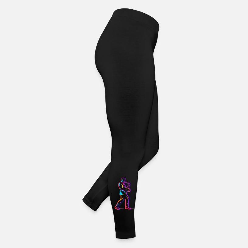 90s saxophone player Women’s Jersey Leggings