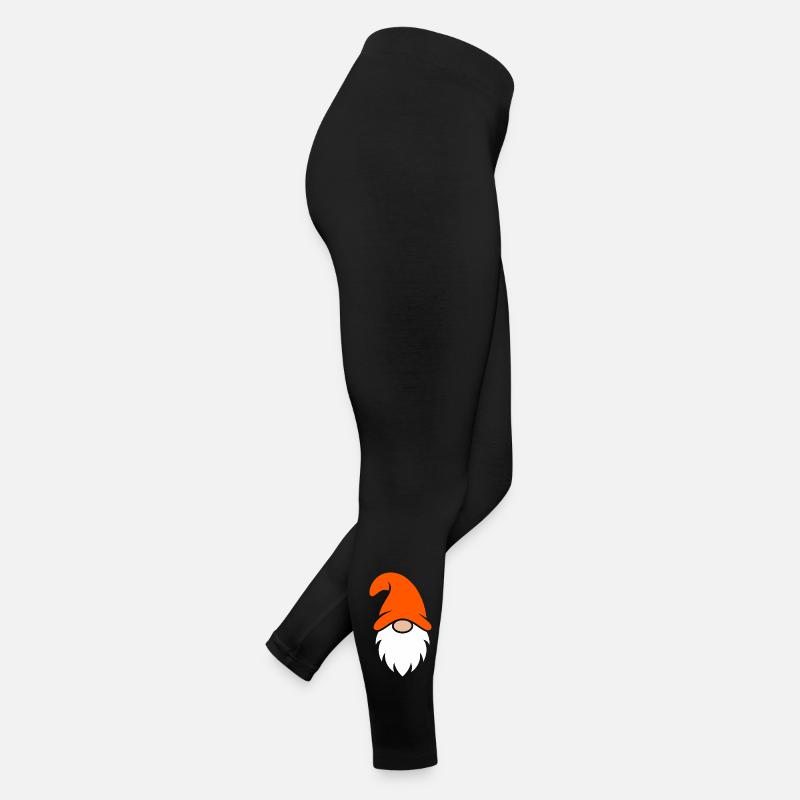 Orange Hut Gartenzwerg Frauen Jersey Leggings