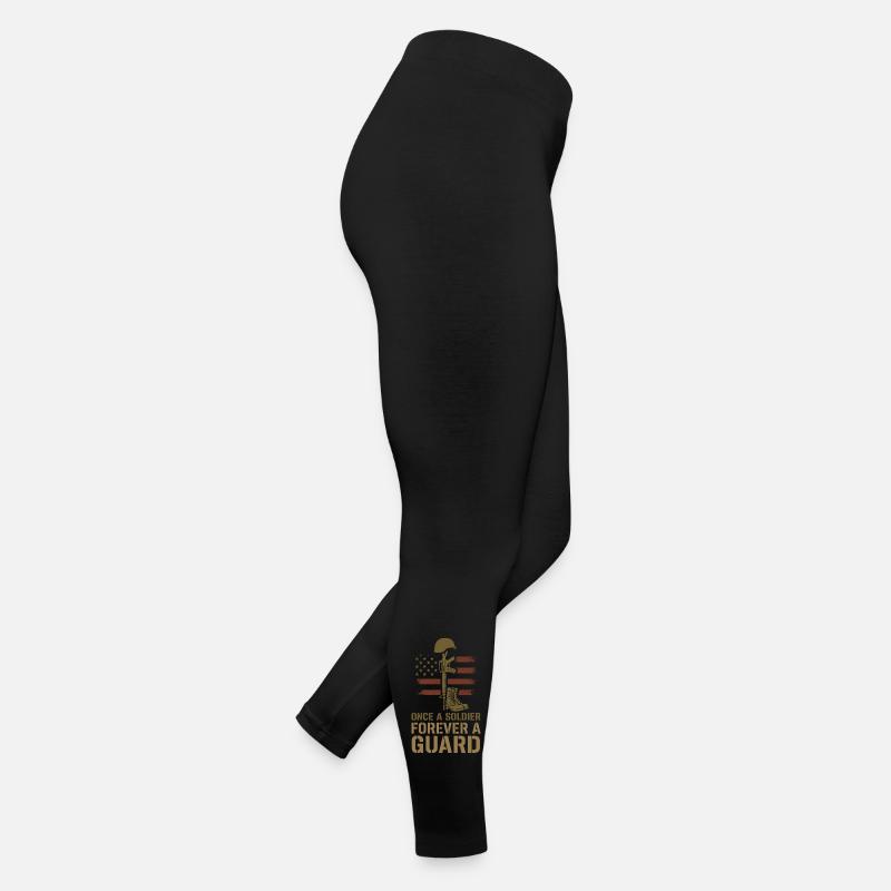 Vétéran de l’armée Vétéran de la Garde nationale en Legging en jersey Femme