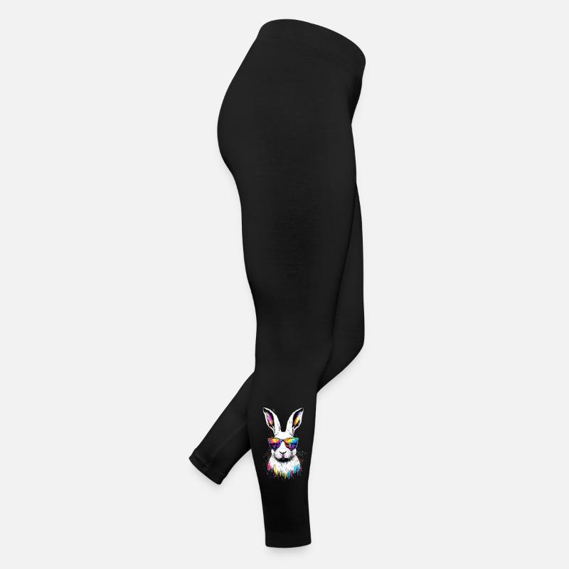 Mountain Rabbit Arctic Hare Albino Rabbit White Rabbit Women’s Jersey Leggings