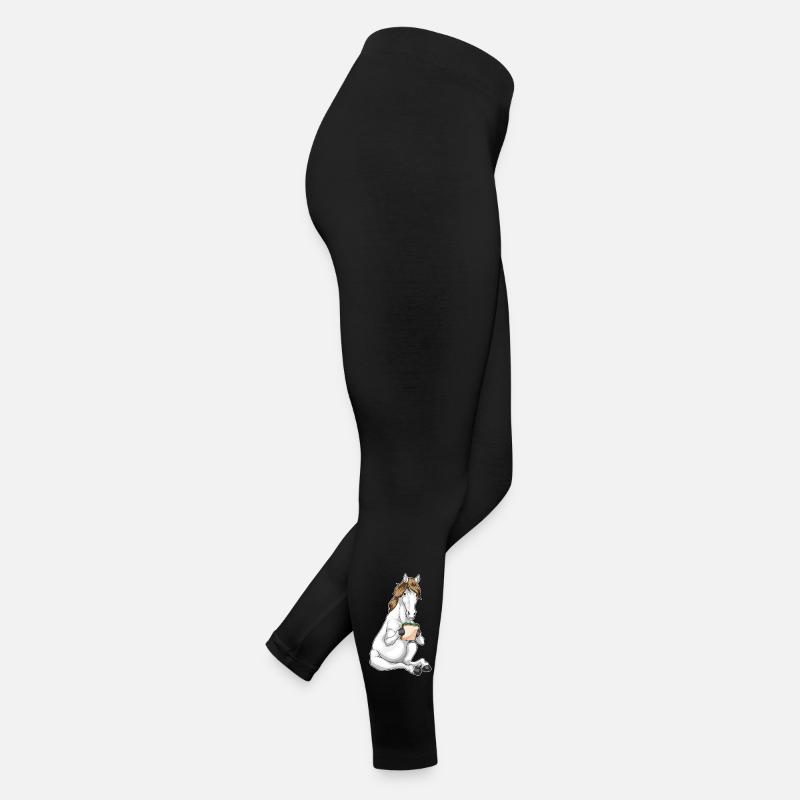 Pferd Sandwich Frauen Jersey Leggings