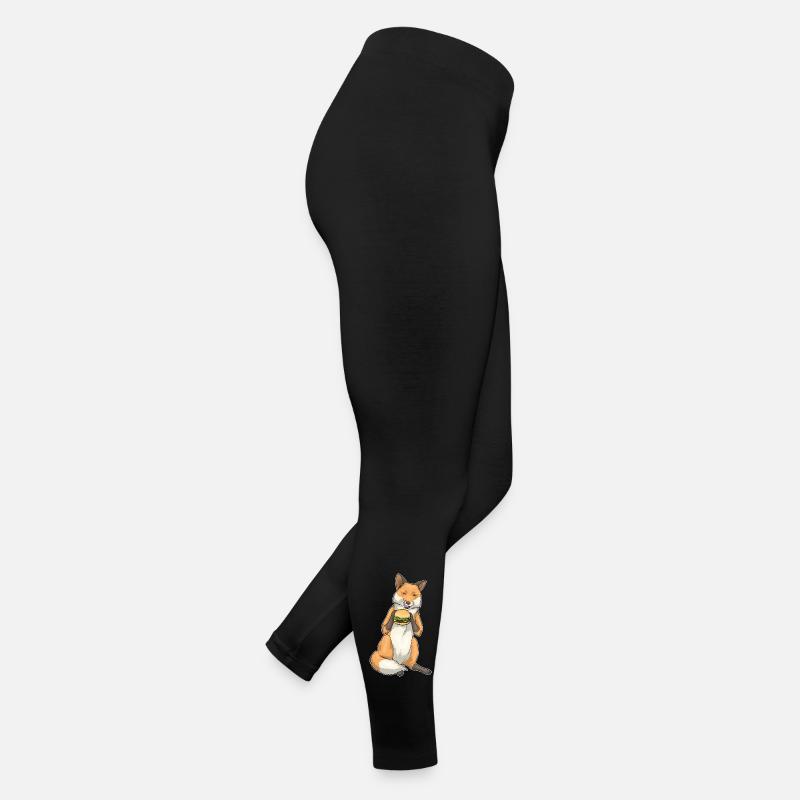 Cheeseburger renard Legging en jersey Femme