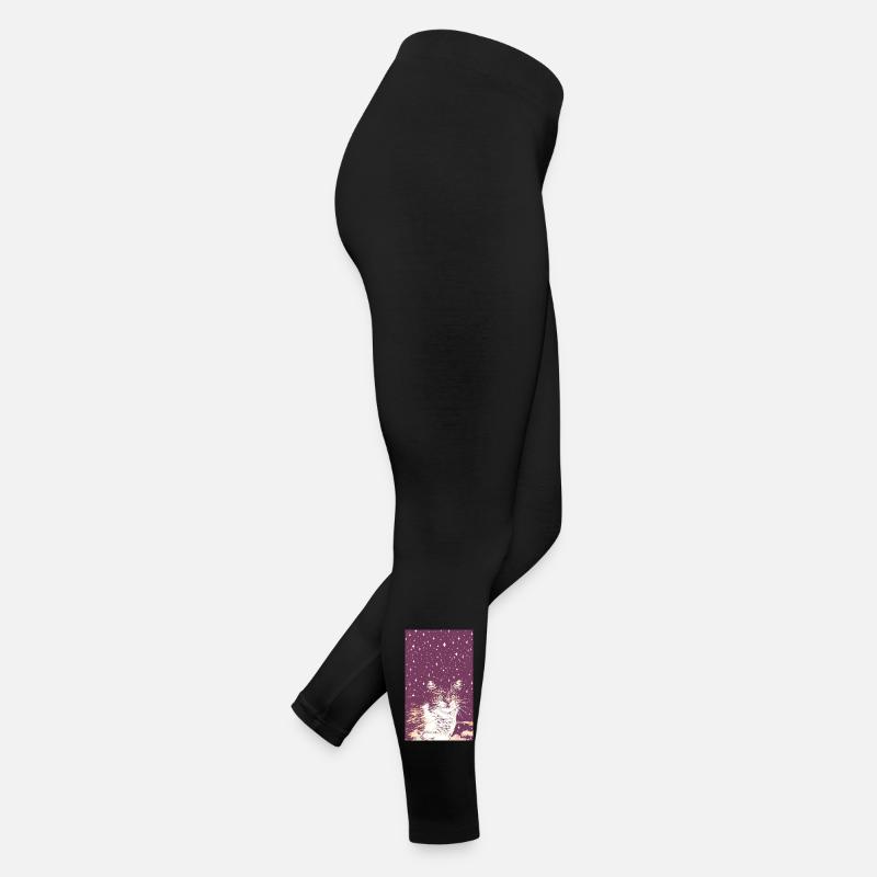 STERN-KÄTZCHEN Frauen Jersey Leggings