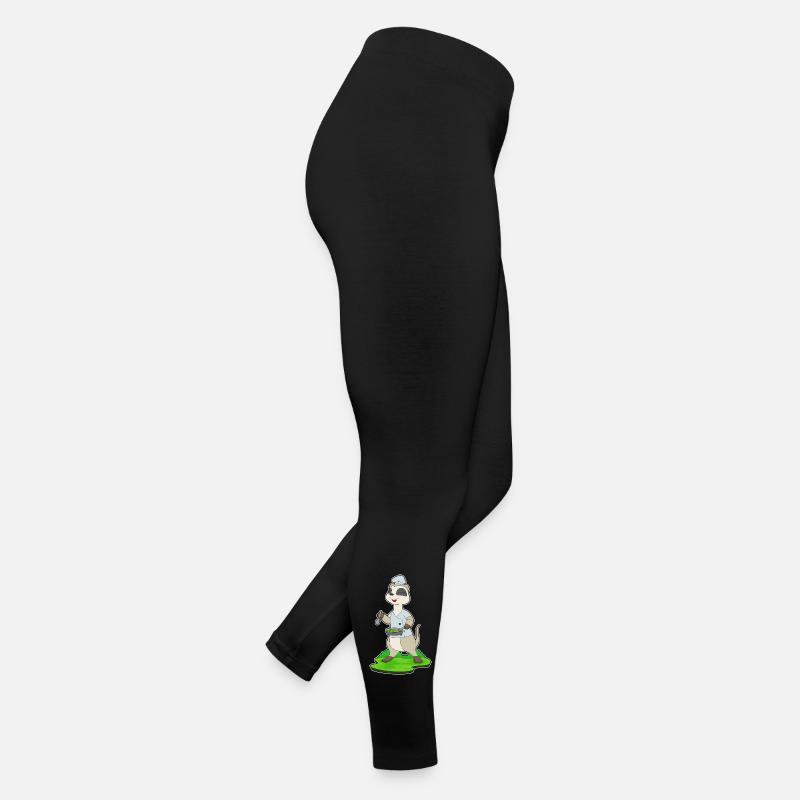 Erdmännchen Koch Pfanne Kochen Frauen Jersey Leggings