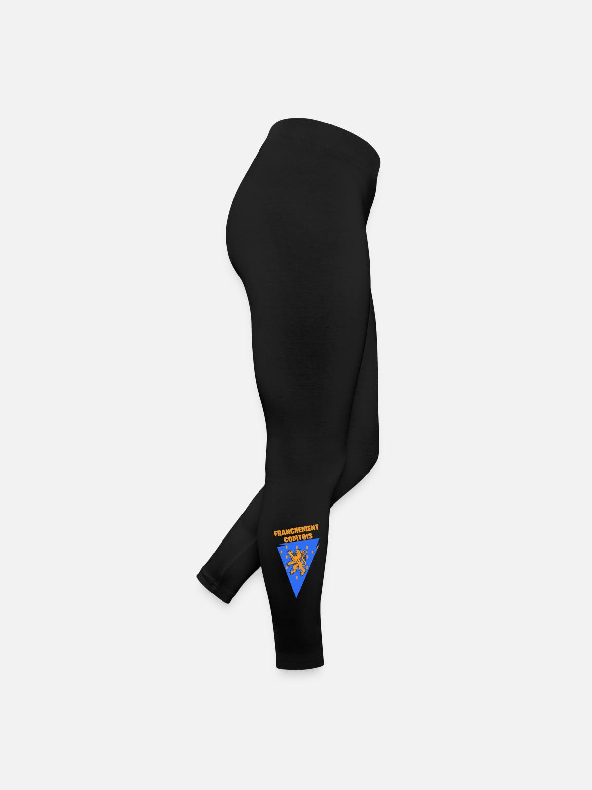 Frankly Comtois - Women’s Jersey Leggings - black - Right