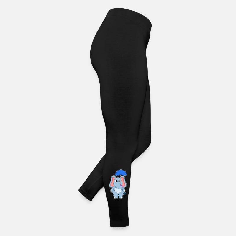 Elephant Umbrella Women’s Jersey Leggings