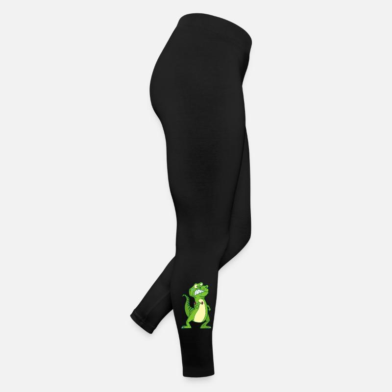 Kräftiger Dinosaurier Frauen Jersey Leggings