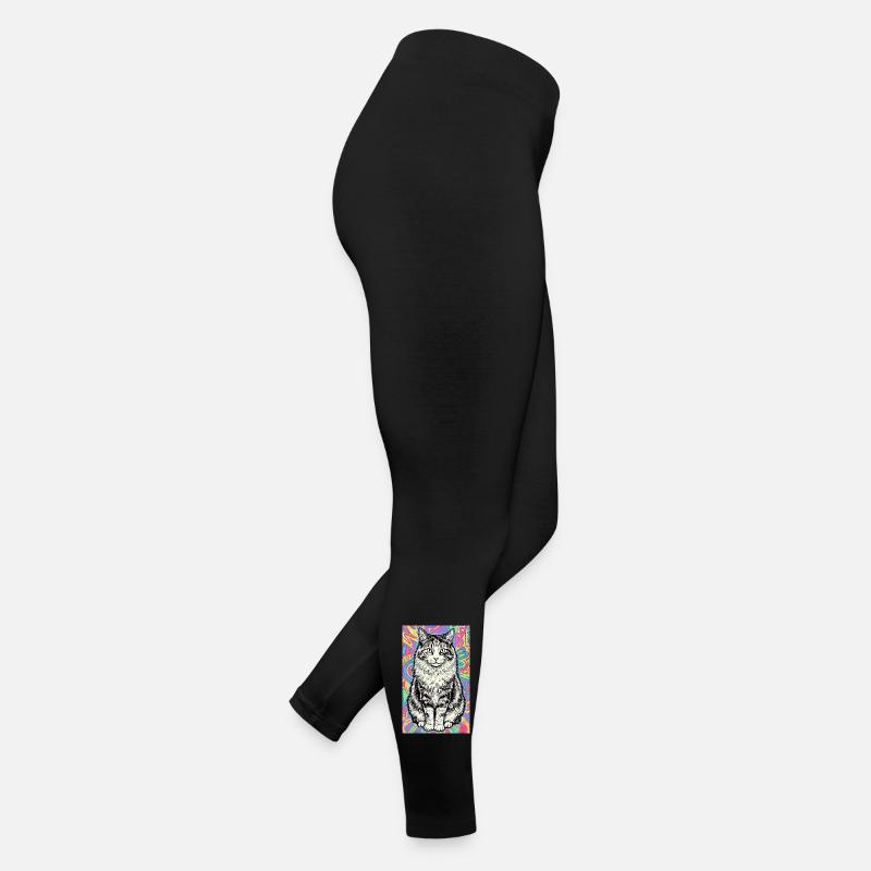 Katze Frauen Jersey Leggings