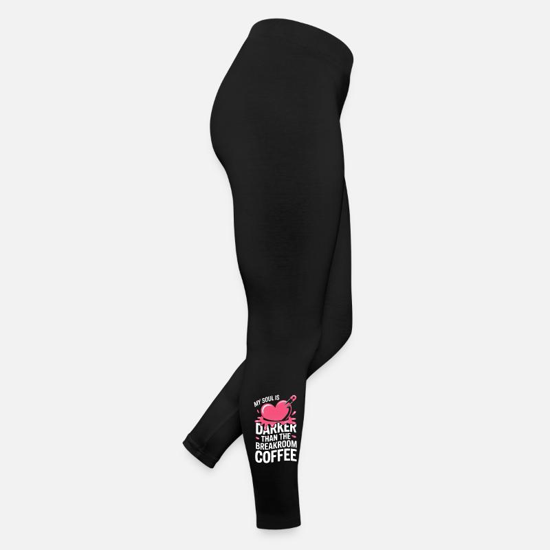Darker Than Breakroom Coffee Women’s Jersey Leggings