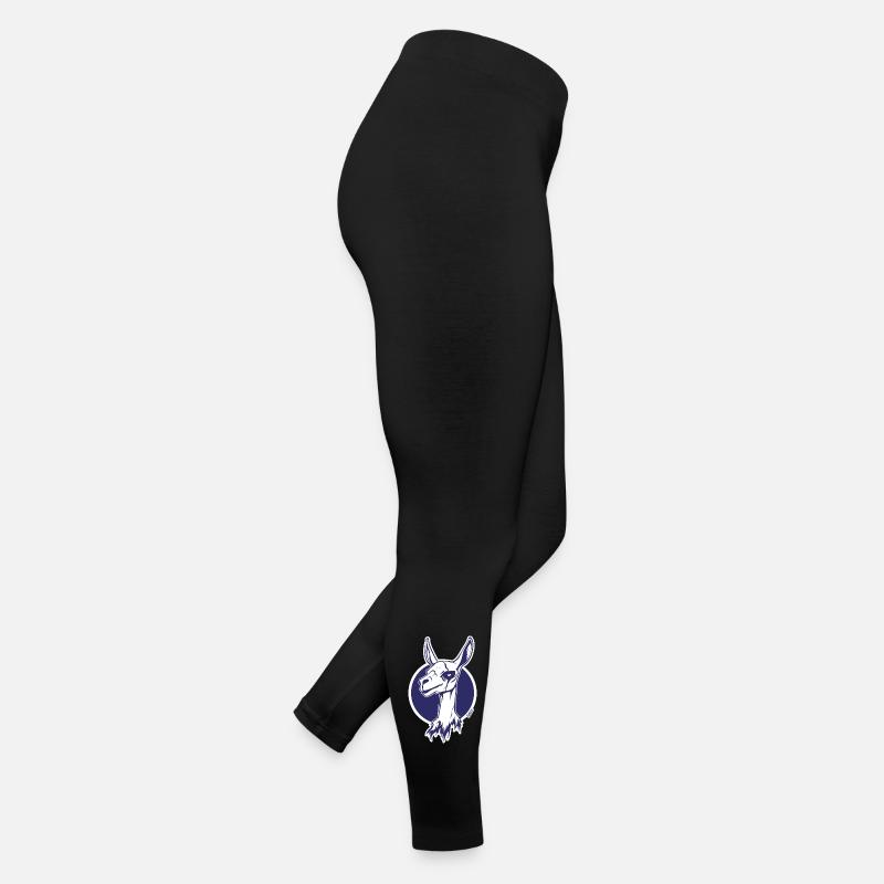 Lila Kreis Lama-Ikone Frauen Jersey Leggings